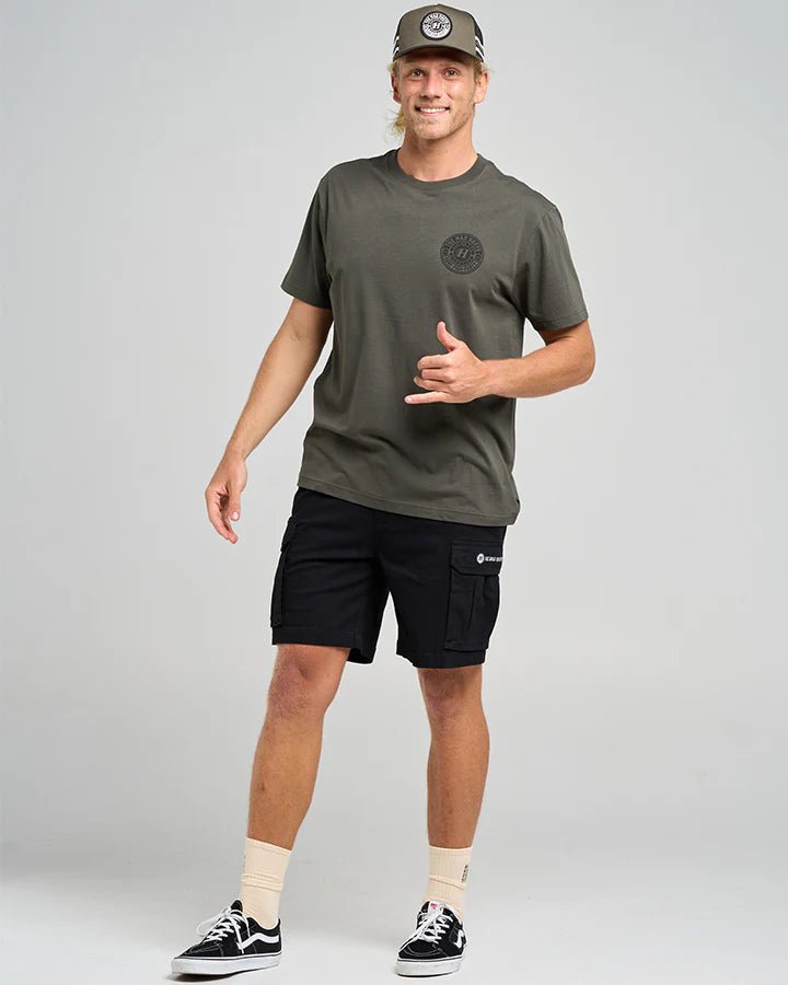HUEYS GOOD LIFE | SS TEE - The Mad HueysH425M01001 - CHARCOAL - M