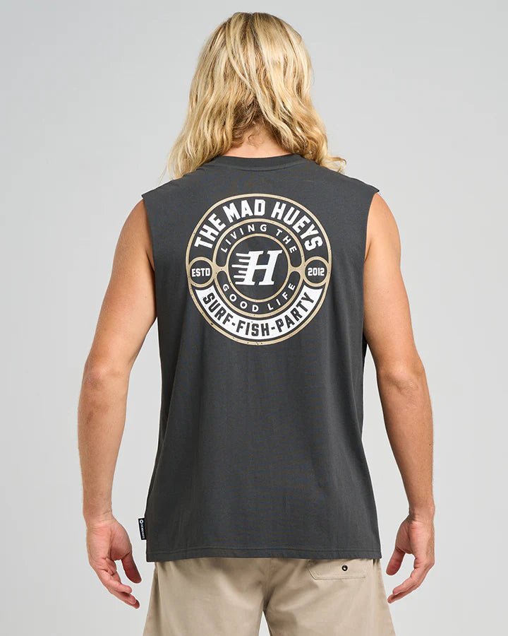 HUEYS GOOD LIFE | TANK - The Mad HueysH425M02010 - BLACK - S