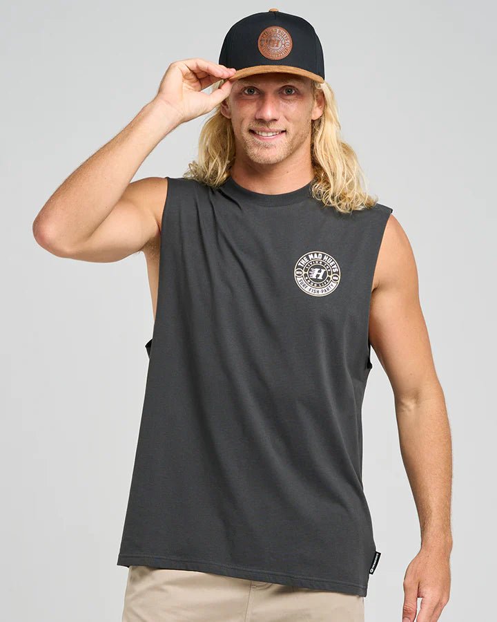 HUEYS GOOD LIFE | TANK - The Mad HueysH425M02010 - BLACK - S