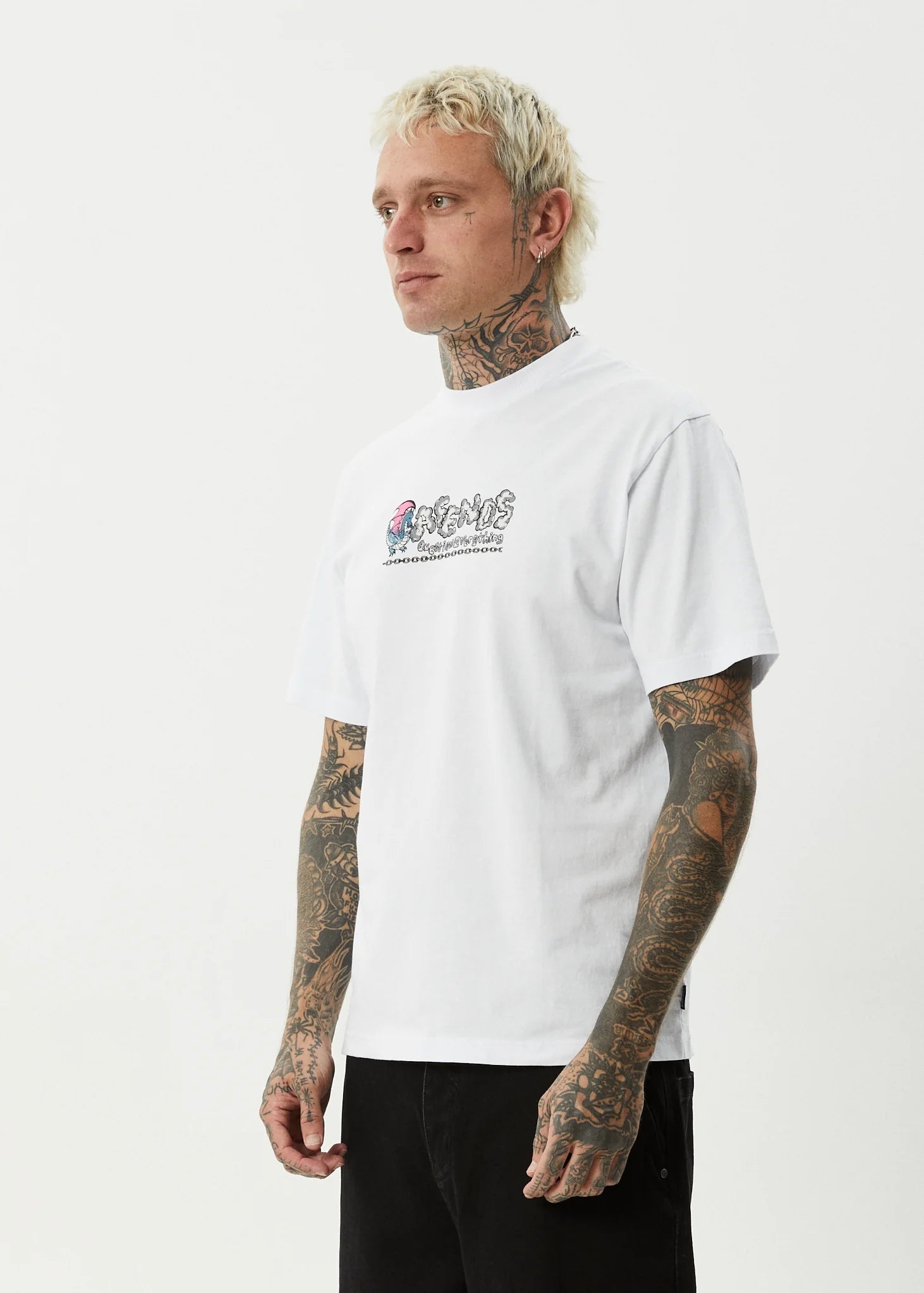 Huffenpuff - Retro Tee - AfendsM253017 - WHT - WHITE - XS