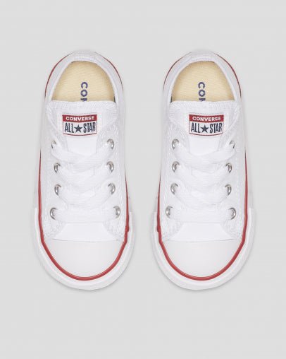 Infant Chuck Taylor Canvas Low White - Converse7J256C - White - 10