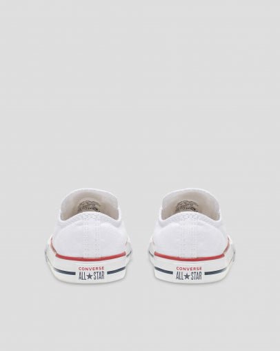 Infant Chuck Taylor Canvas Low White - Converse7J256C - White - 10