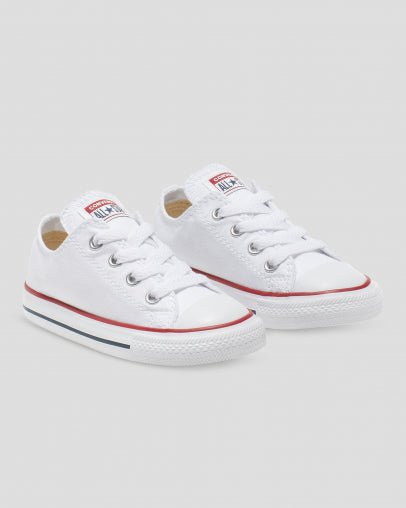 Infant Chuck Taylor Canvas Low White - Converse7J256C - White - 10
