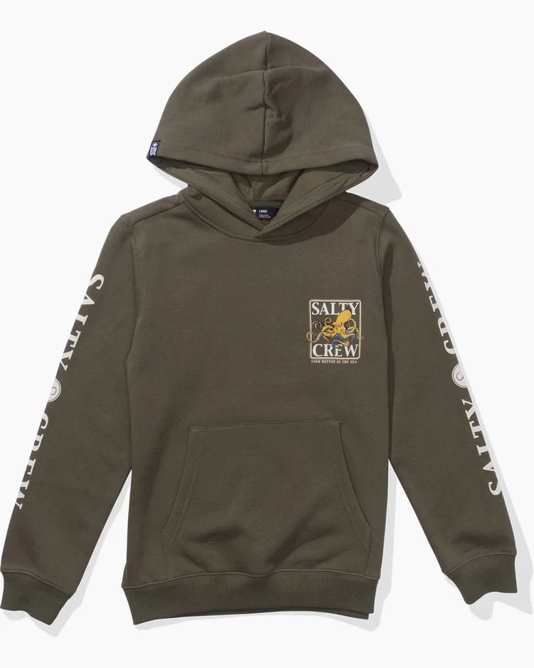 Ink Slinger Boys Fleece - Salty Crew20335185Y - Dusty Olive - Dusty Olive - L