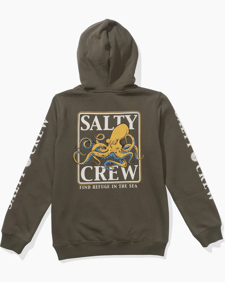 Ink Slinger Boys Fleece - Salty Crew20335185Y - Dusty Olive - Dusty Olive - L