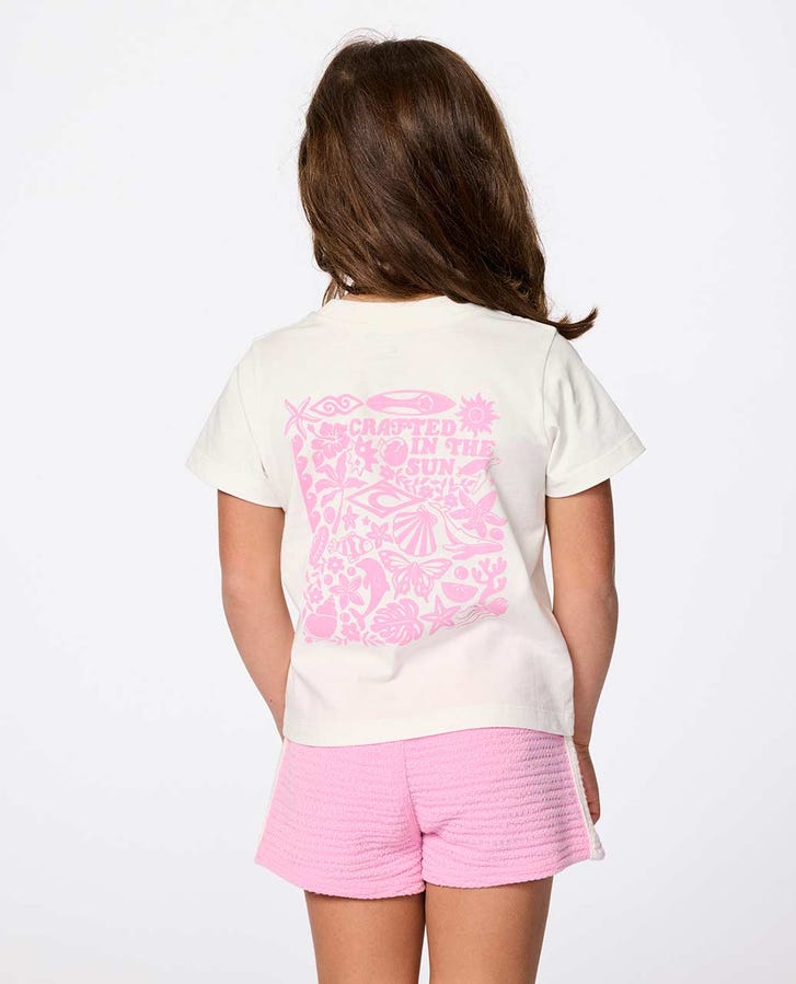 ISLAND RELAXED ART TEE - GIRL - Rip Curl04DJTE - BONE - 1 - 2