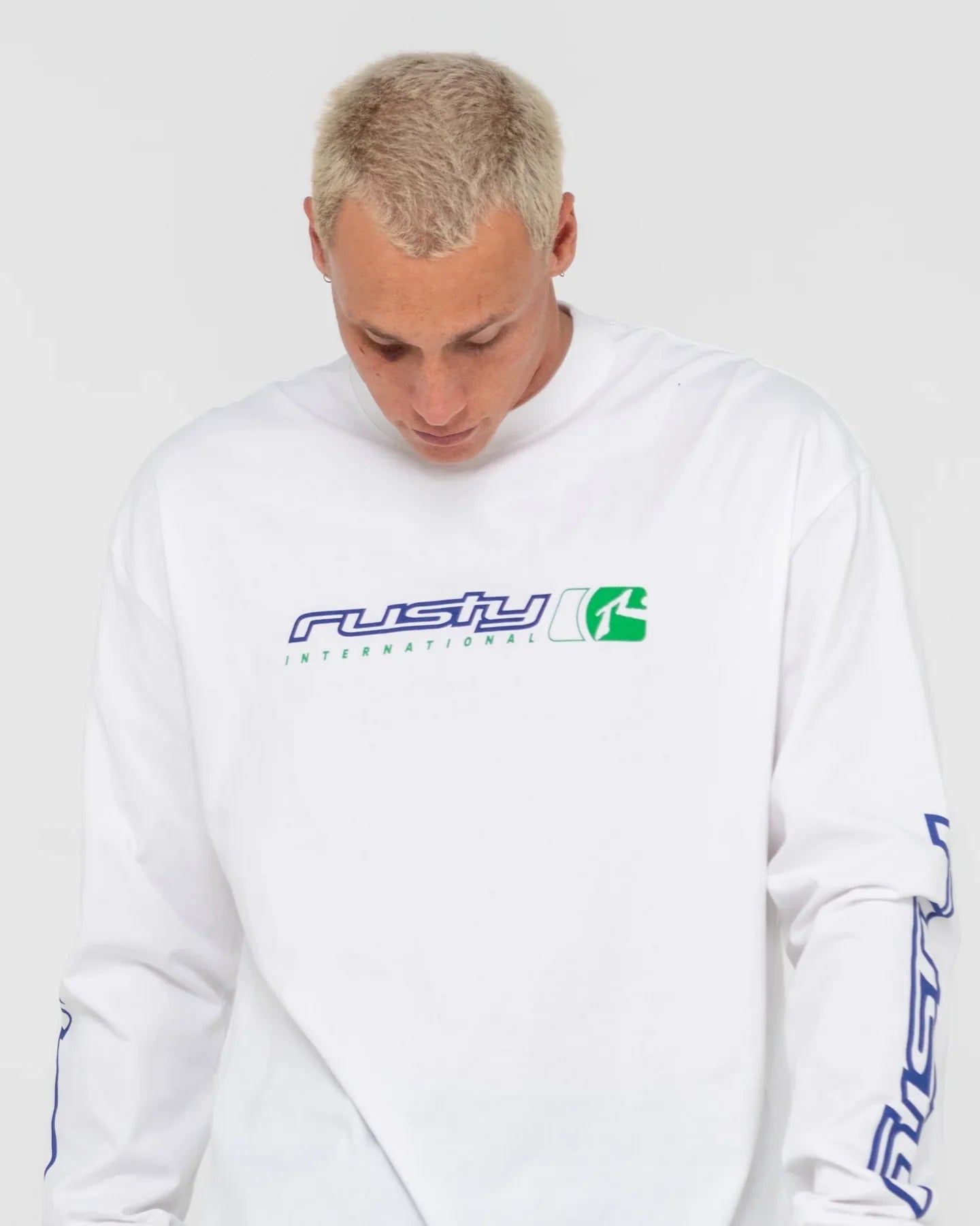 Jetsetter Long Sleeve Tee - RustyTTM2941 - WHT - White - L