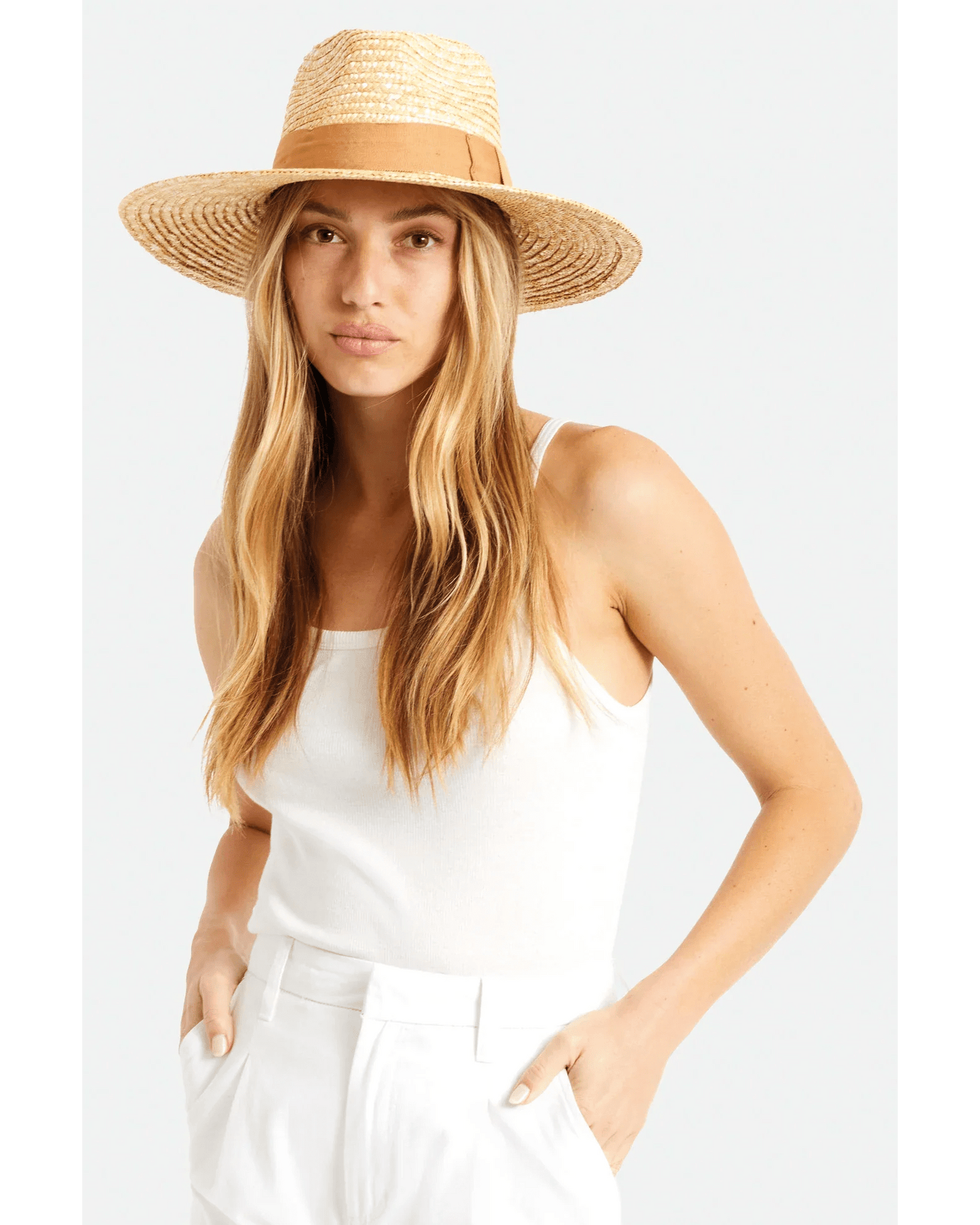 Joanna Hat - Brixton10784 - HONLN - Honey/Lion - M