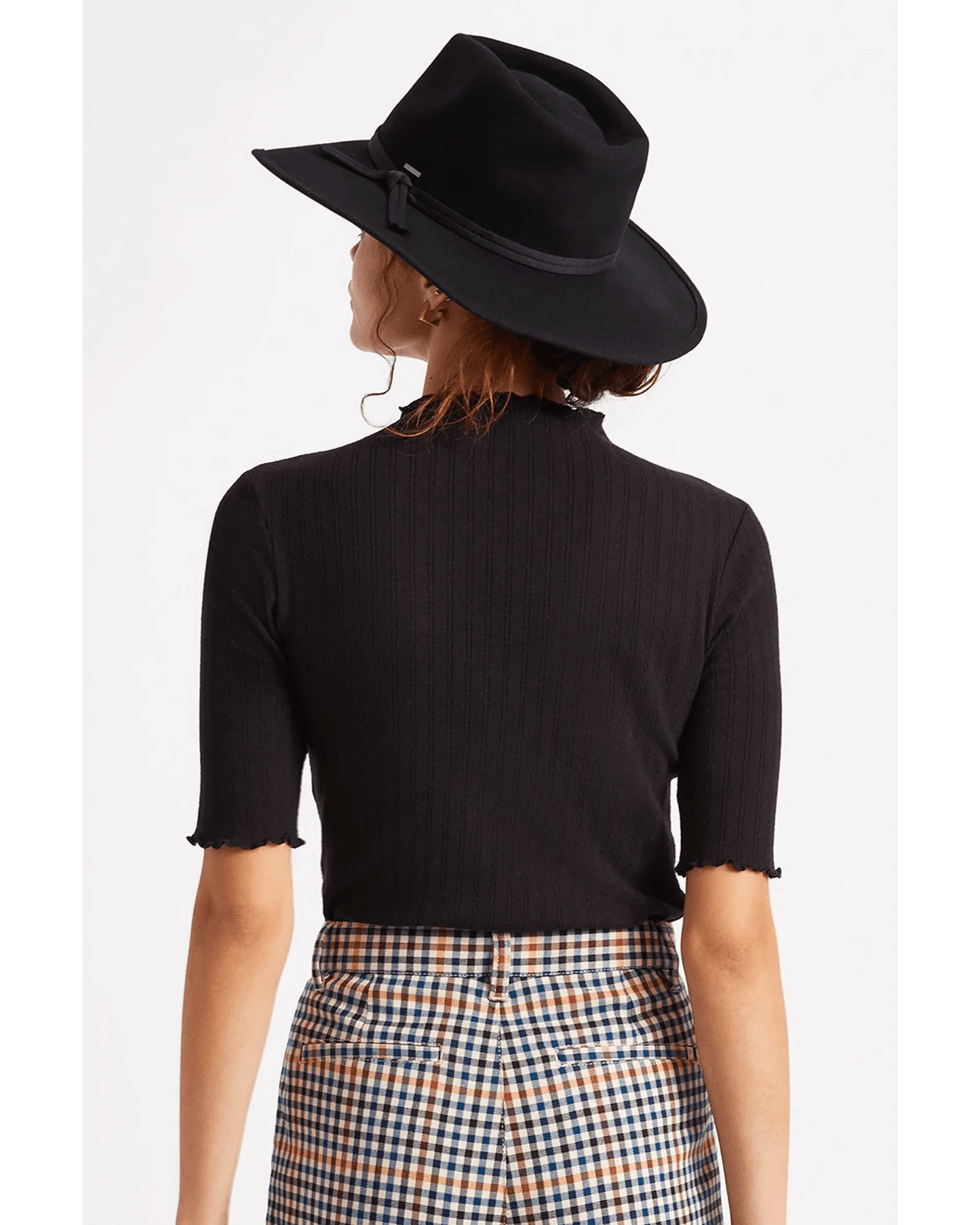 Joanna Packable Hat - Brixton10628 - BLACK - Black - M
