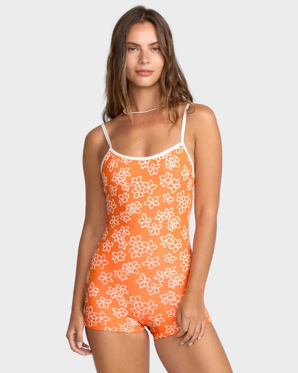 JOSIE HAVE IT ALL BOYLEG BODYSUIT - Billabong24O303501 - ORANGE POP - S/8