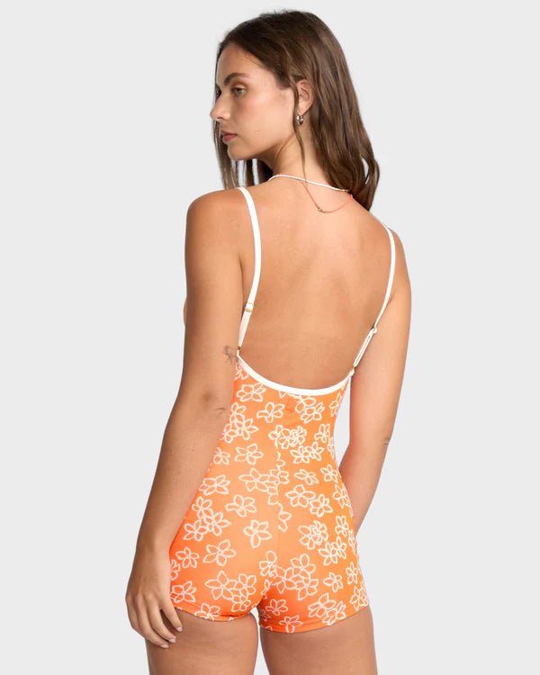 JOSIE HAVE IT ALL BOYLEG BODYSUIT - Billabong24O303501 - ORANGE POP - S/8
