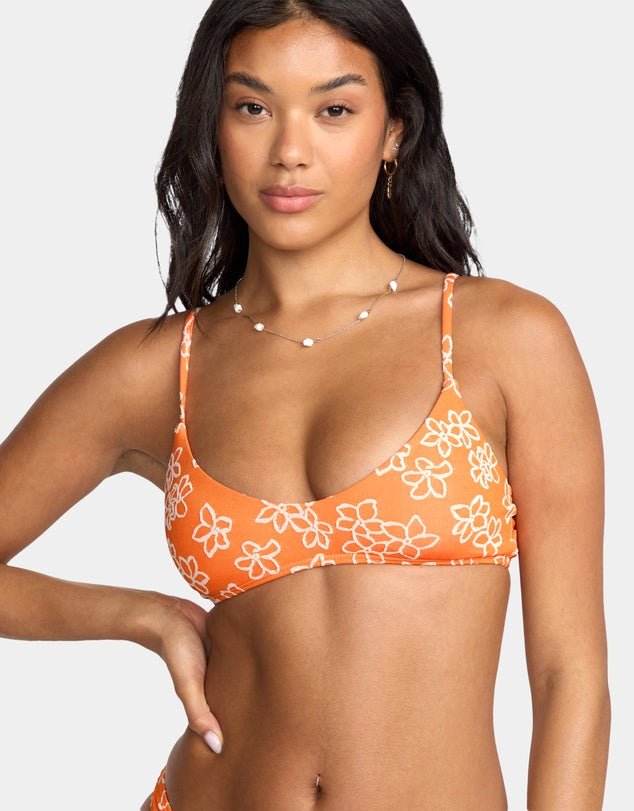 JOSIE HAVE IT ALL V BRALETTE - Billabong24O183500 - ORANGE POP - L/12