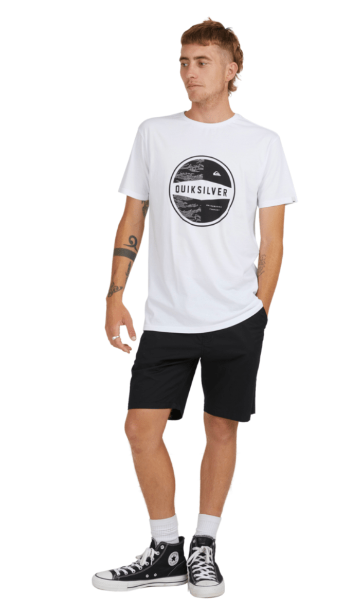 Jungle Drum SS - QuiksilverUQYZT04804 - WBB0 - White - 2XL