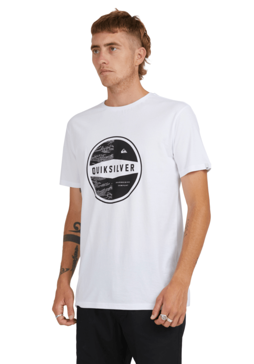 Jungle Drum SS - QuiksilverUQYZT04804 - WBB0 - White - 2XL
