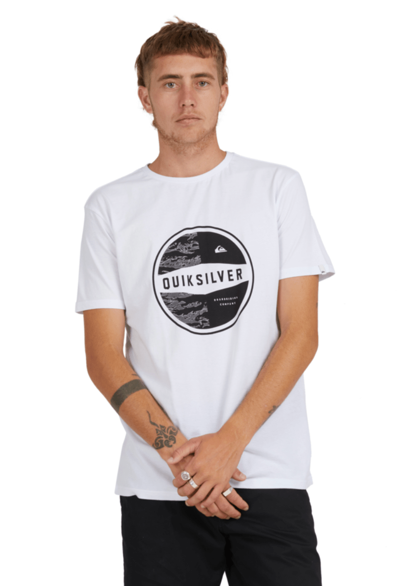 Jungle Drum SS - QuiksilverUQYZT04804 - WBB0 - White - 2XL