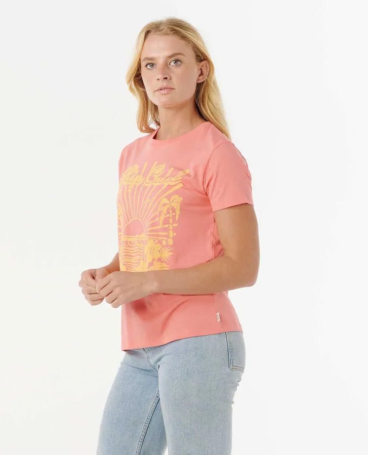 KEEPSAKES STANDARD TEE - Rip Curl0J8WTE - WASHED WATERMELON - XS