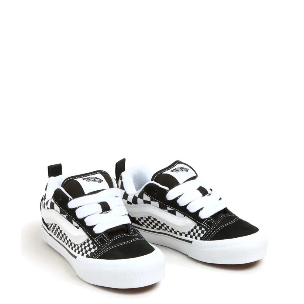 Knu Skool Kids Mix Checker Black/True White - Vansvn000cyubmw.blk - Mix Checker Black/True White - 1