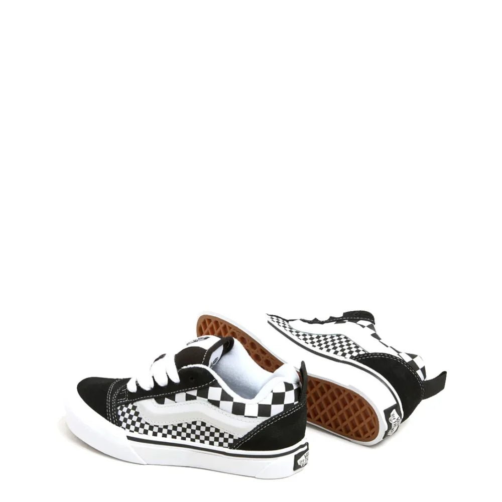 Knu Skool Kids Mix Checker Black/True White - Vansvn000cyubmw.blk - Mix Checker Black/True White - 1