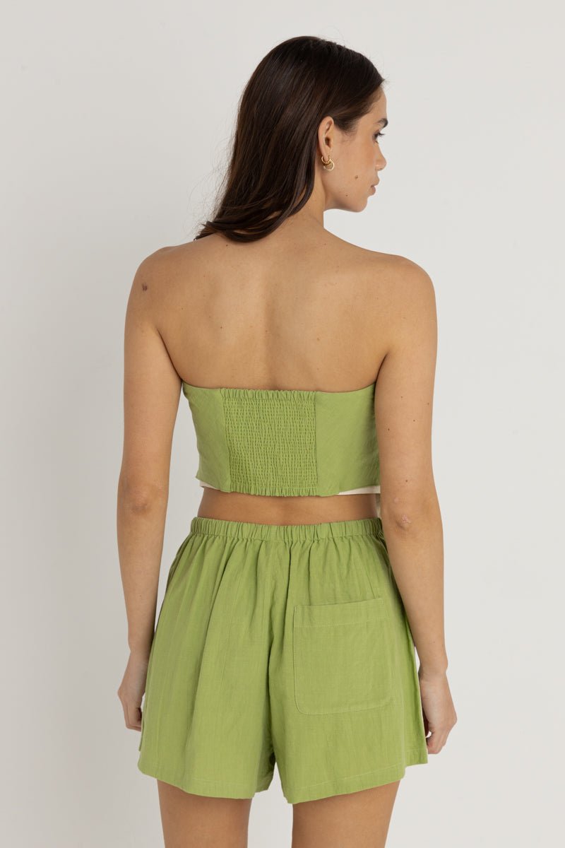 LARA SCARF TOP - RhythmCD24W - FT27 - GREEN - 10