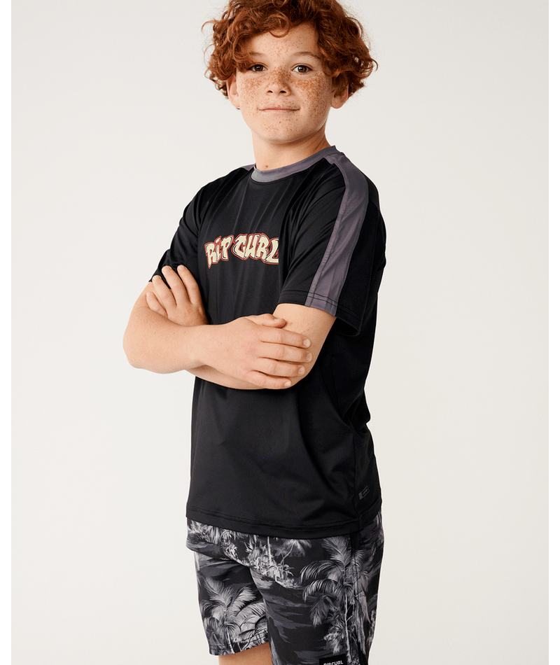 SURF SHACK PANEL UPF S/S-BOY