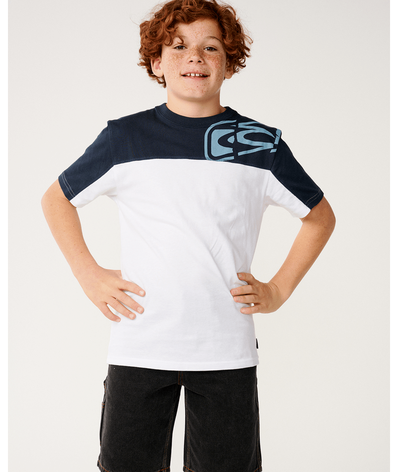 ARCHIVE THRASHED PANEL TEE-BOY