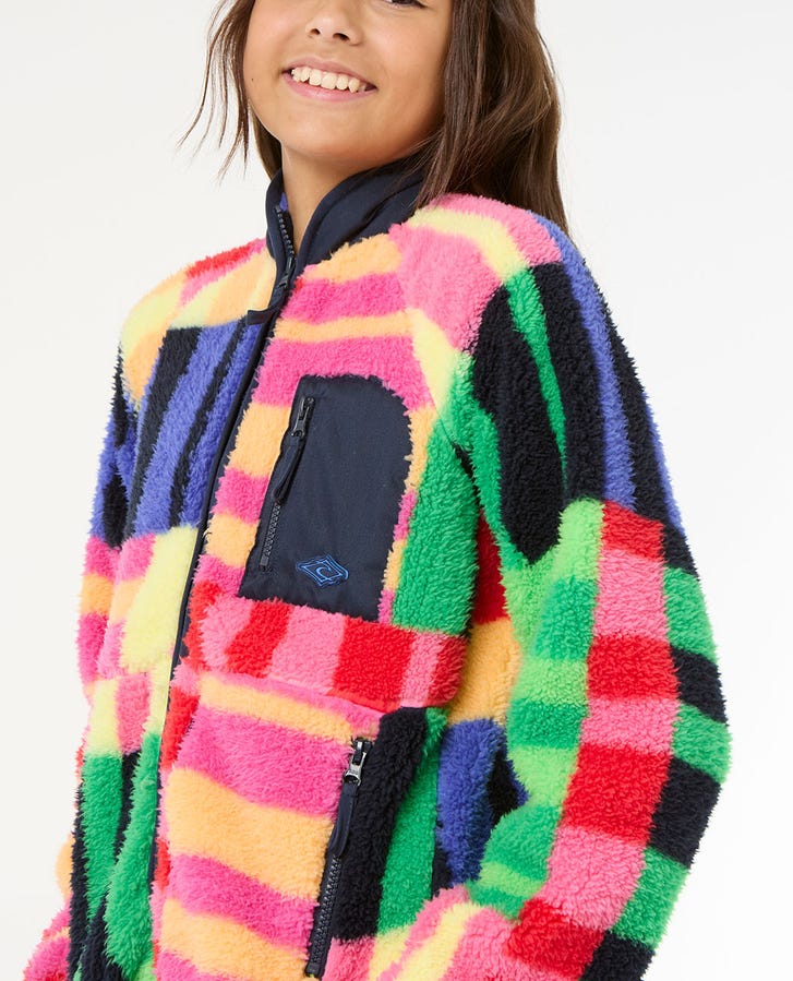 LAS DALIAS POLAR FLEECE - GIRL - Rip Curl02NGFL - MULTI - 10