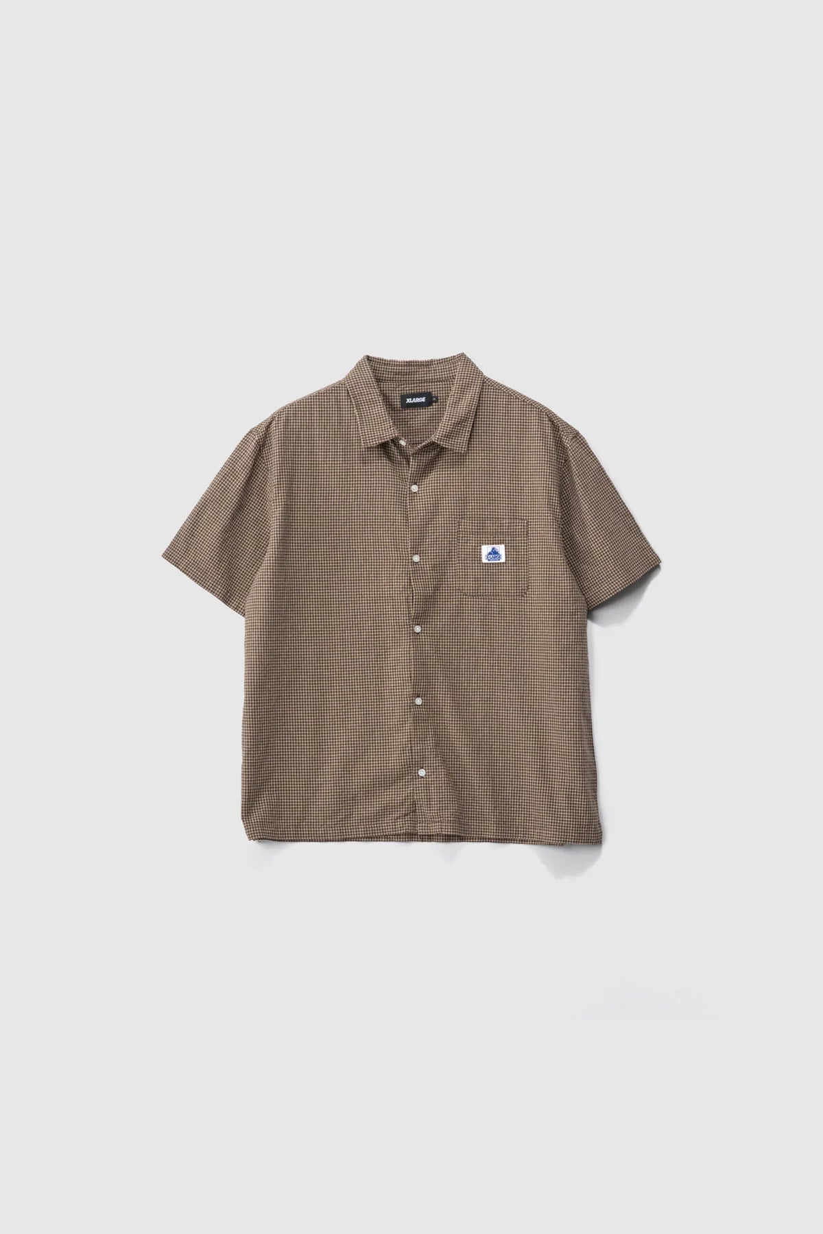 LIAM SS SHIRT - XlargeXL025S2400 - BROWN - XXS