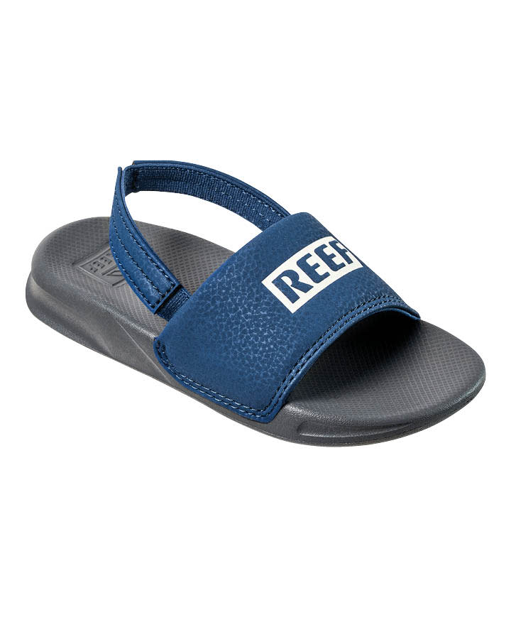 Little One Slide - ReefCJ2146 - GBL - Reef Grey/Blue - 13