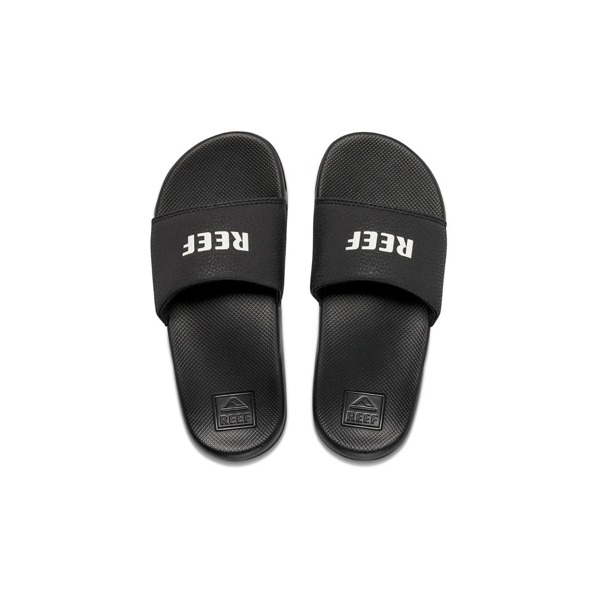 LITTLE ONE SLIDE Black/White - ReefCJ2140 - Black/White - 7