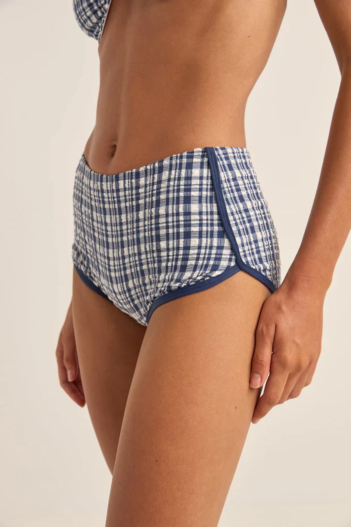 London Check Mini Boyshort - Rhythm1024SW - BB06 - NAV - Navy - 10