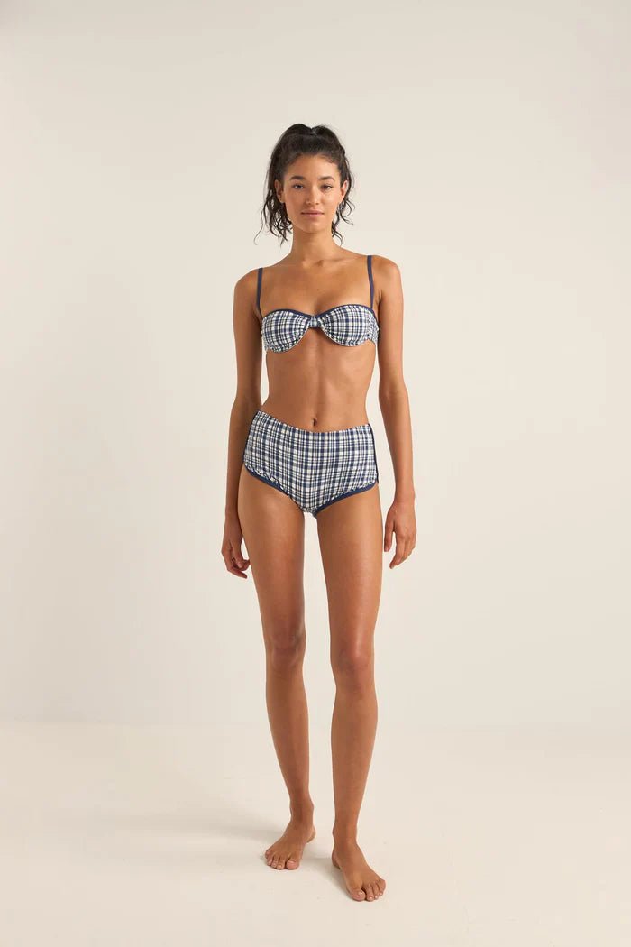 London Check Mini Boyshort - Rhythm1024SW - BB06 - NAV - Navy - 10