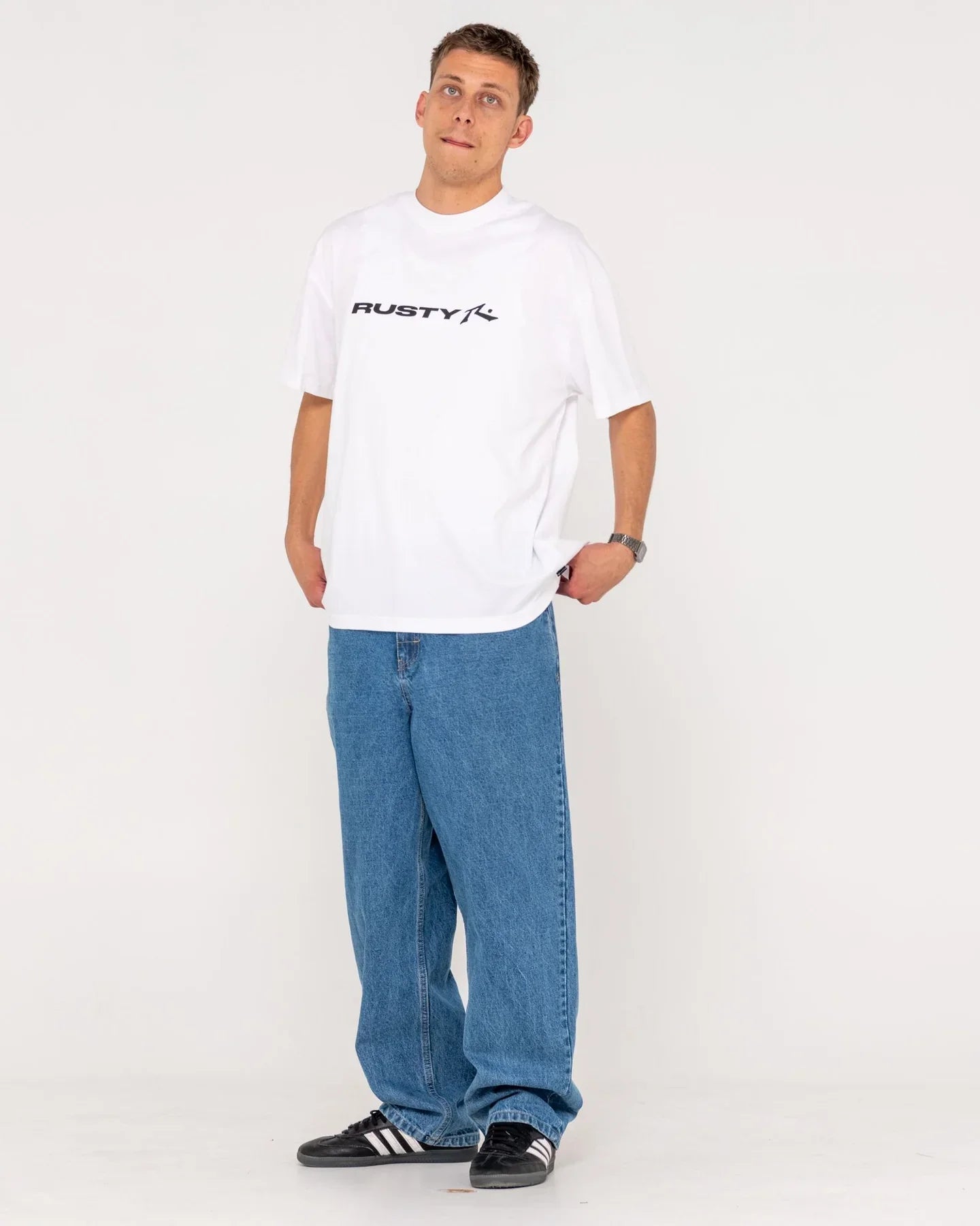 Lucifer Loose Jean - Middy Blue - RustyDEM0071 - MDY - Middy Blue - 30