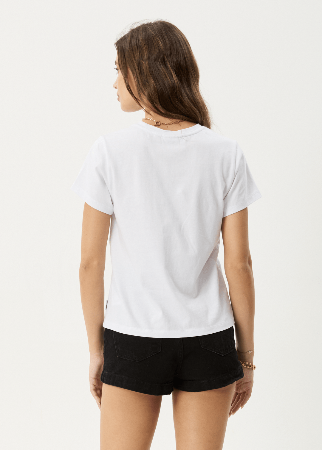 Maisie - Recycled Regular Tee - AfendsW253004 - WHITE - S