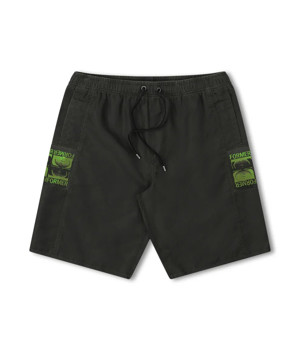 Manners 18 Swim Trunk - FormerFBO - 24409 - Black/Lime - 30