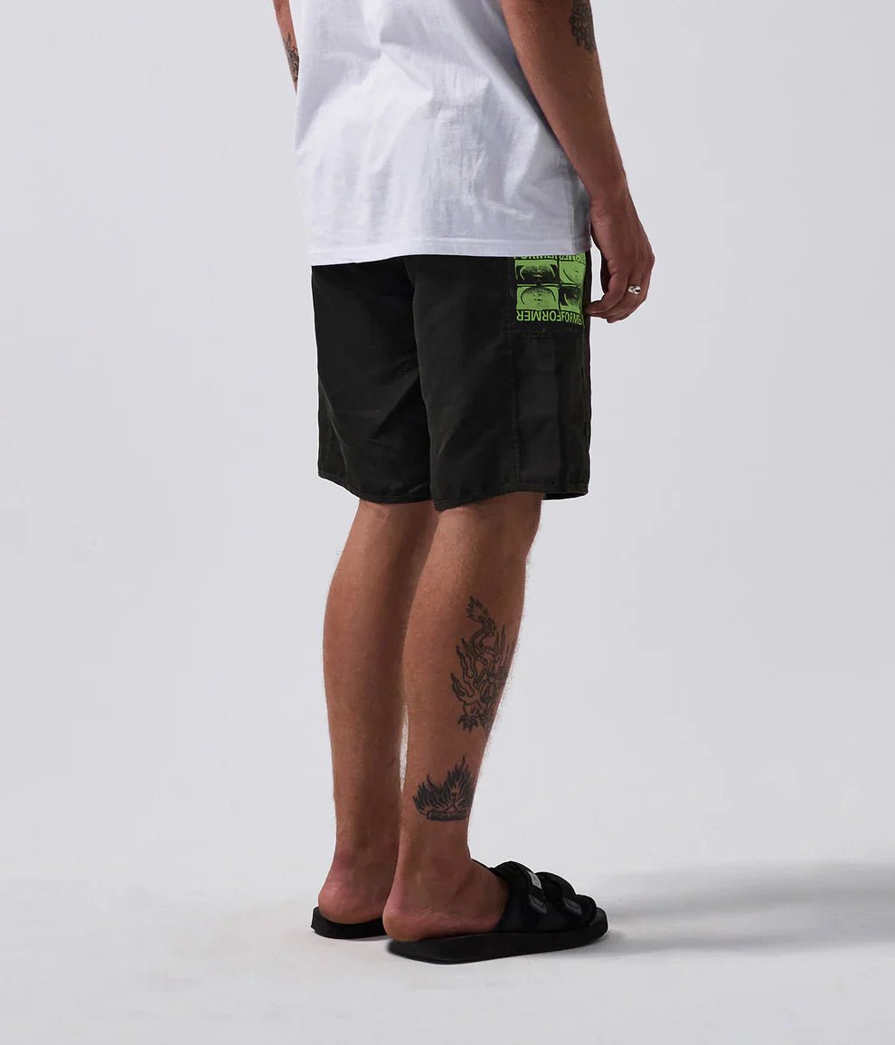 Manners 18 Swim Trunk - FormerFBO - 24409 - Black/Lime - 30