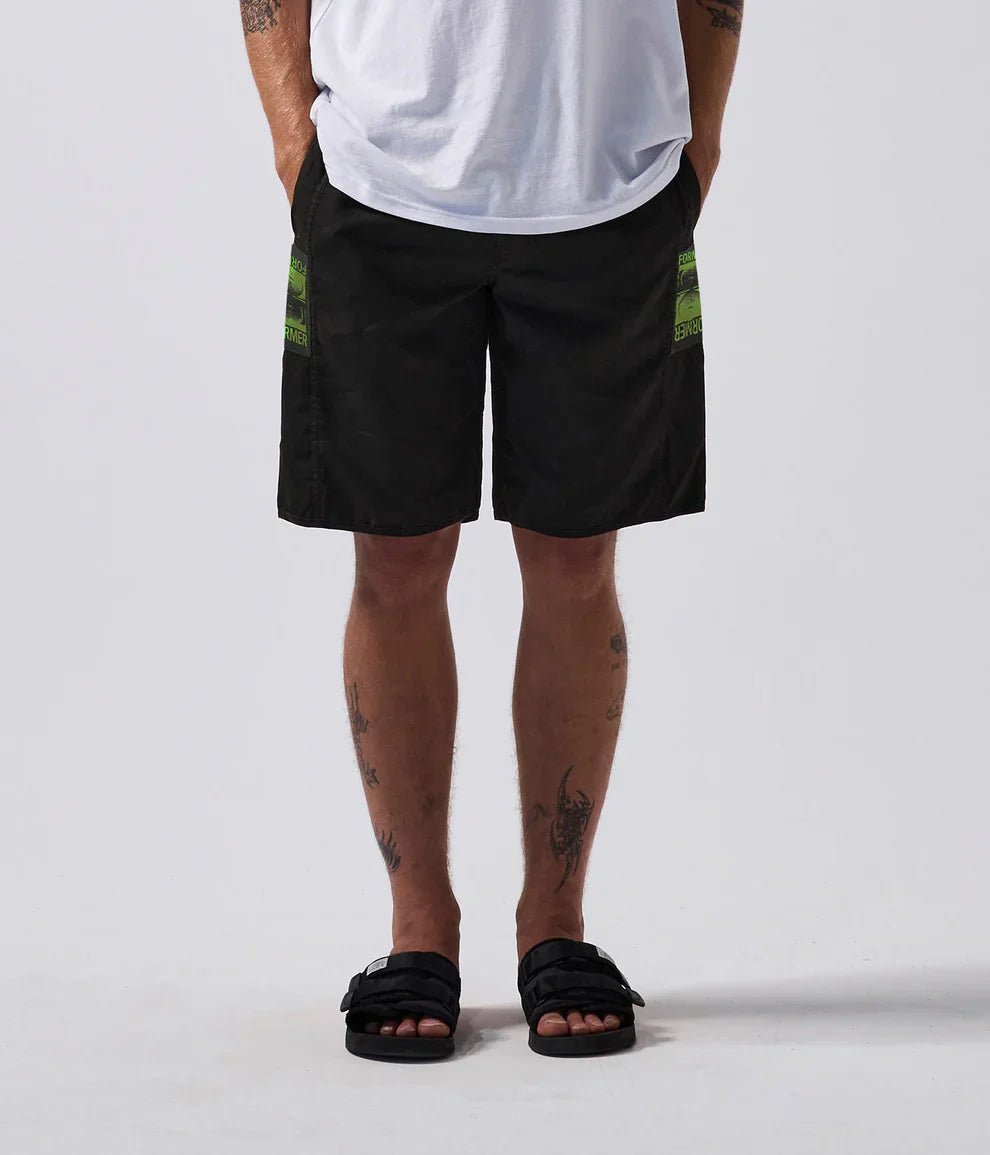 Manners 18 Swim Trunk - FormerFBO - 24409 - Black/Lime - 30