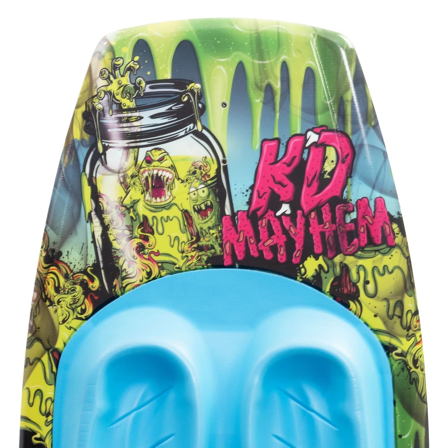 MAYHEM KNEEBOARD w/HOOK - KDKK0401Q - GREEN/BLUE