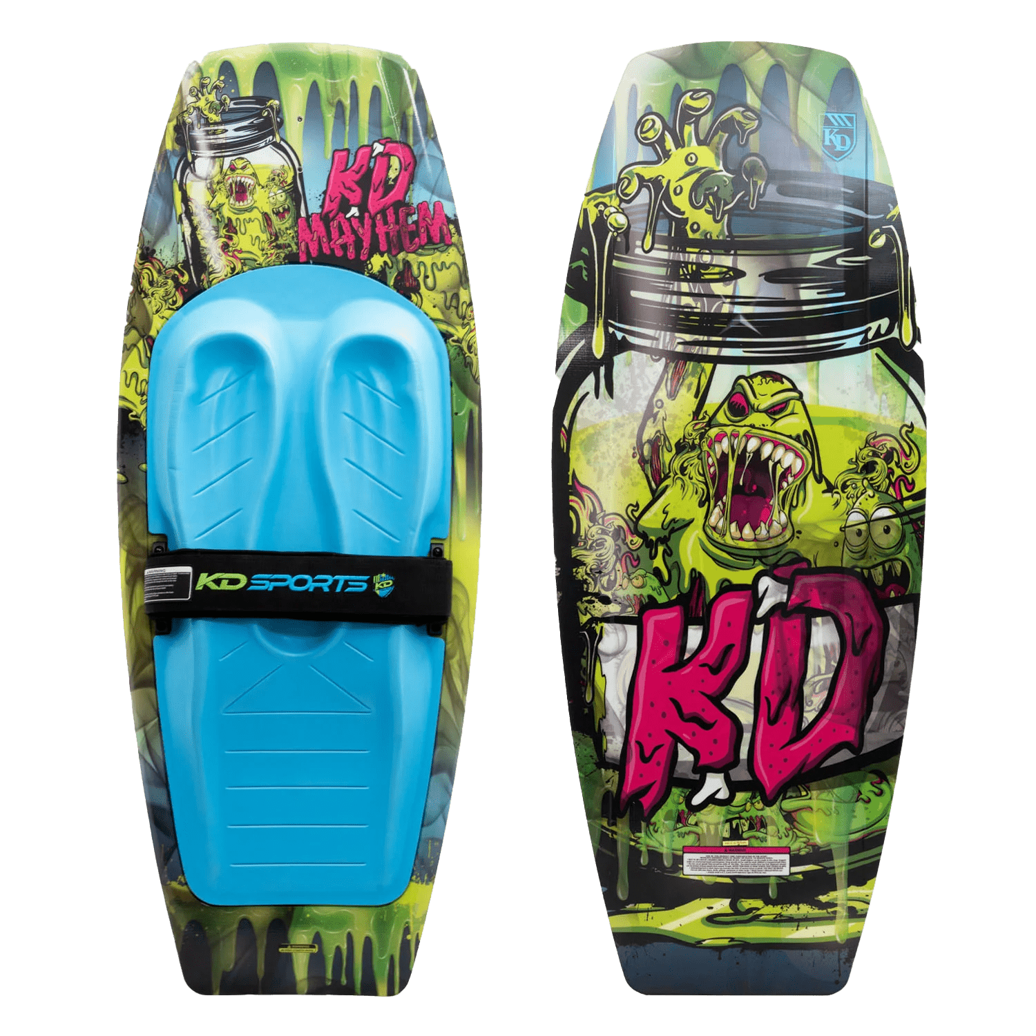 MAYHEM KNEEBOARD w/HOOK - KDKK0401Q - GREEN/BLUE