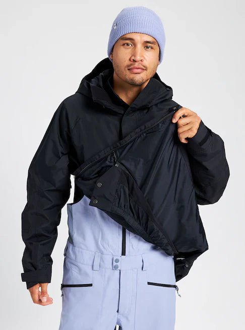 Mens Burton Frostner 2L Anorak Jacket - Burton21470102002 - True Black - M