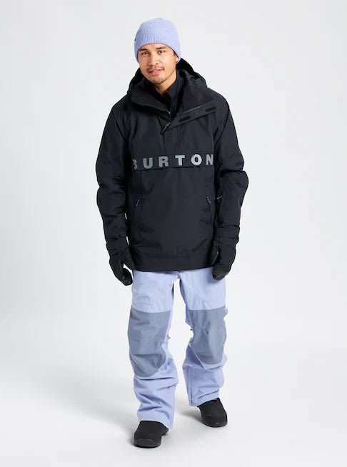 Mens Burton Frostner 2L Anorak Jacket - Burton21470102002 - True Black - M