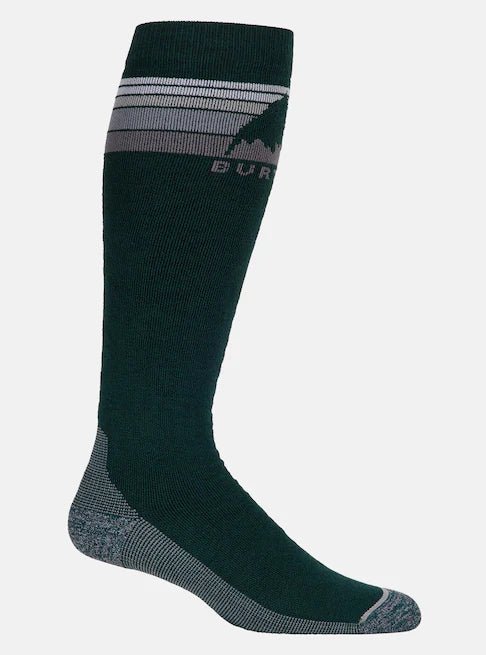 Mens Burton Midweight Emblem Socks - Burton Australia10068111303 - Deep Emerald - US10.5to13.5