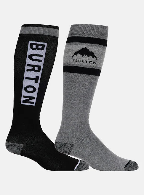 Men's Burton Weekend Midweight Socks (2 Pack) - Burton Australia14926109001 - True Black - US7.5to10