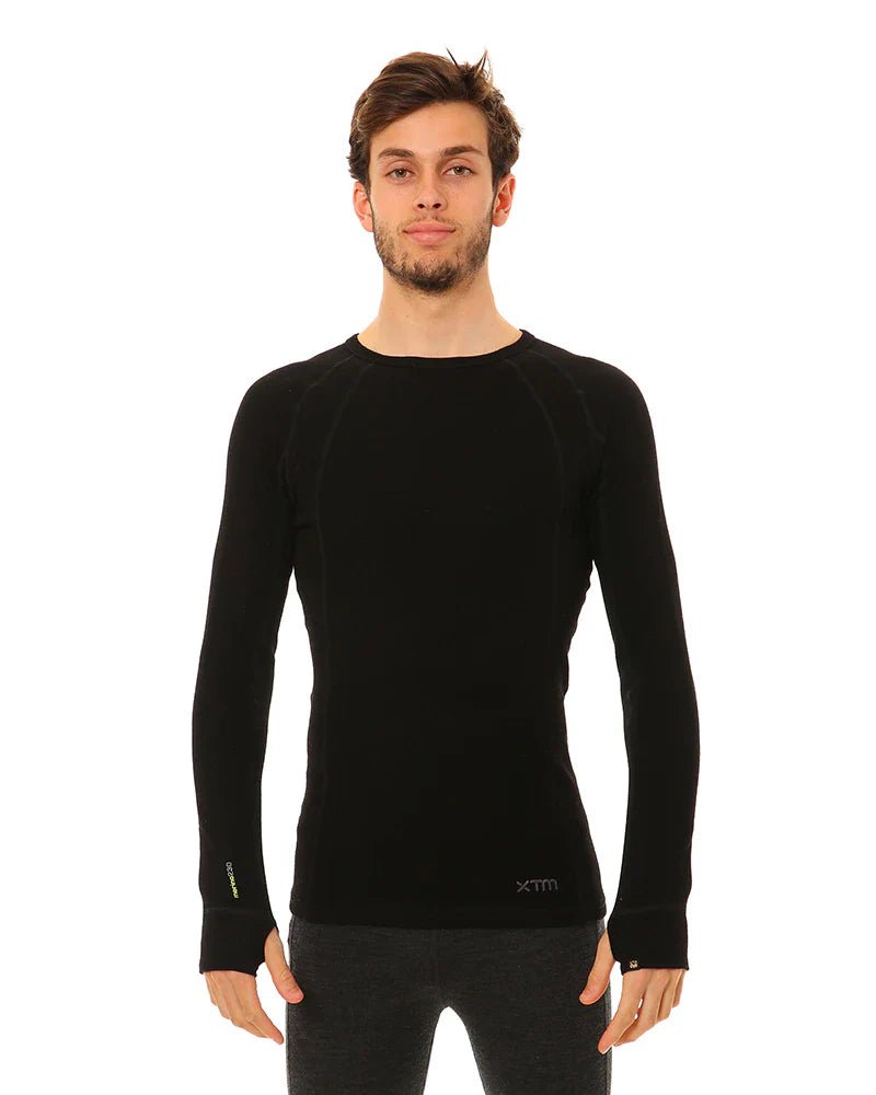 Merino Mens Top - XTM9329720286312 - Black - 2XL
