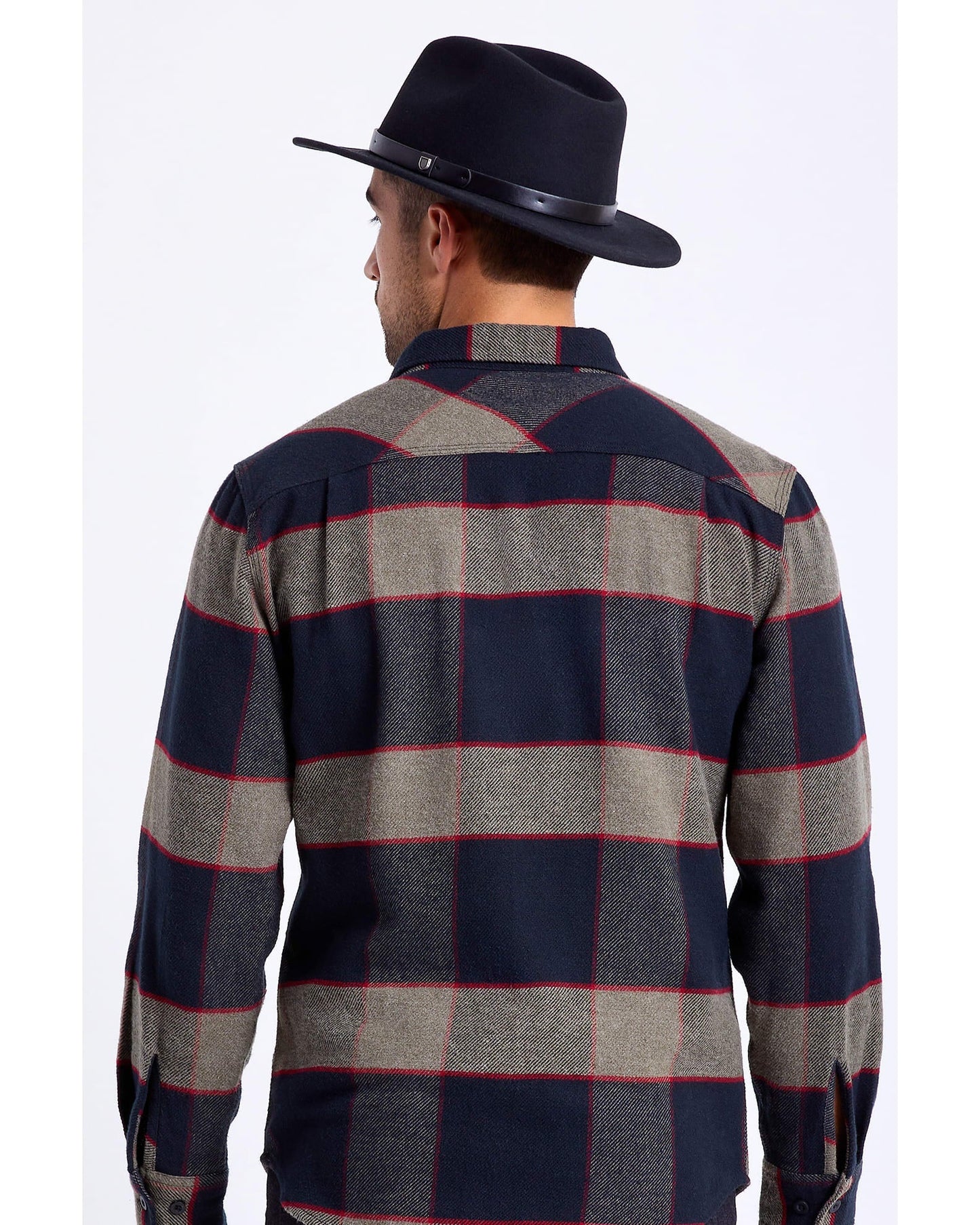 Messer Fedora - Brixton10763 - BLACK/BLACK - L
