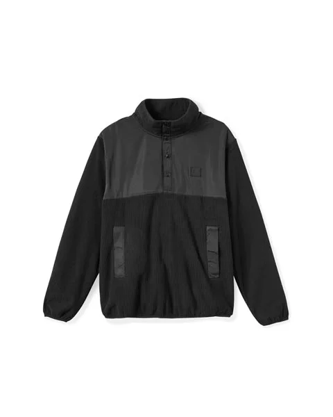 Micro Fleece X Mock Neck - Brixton22404 - BLK - Black - L