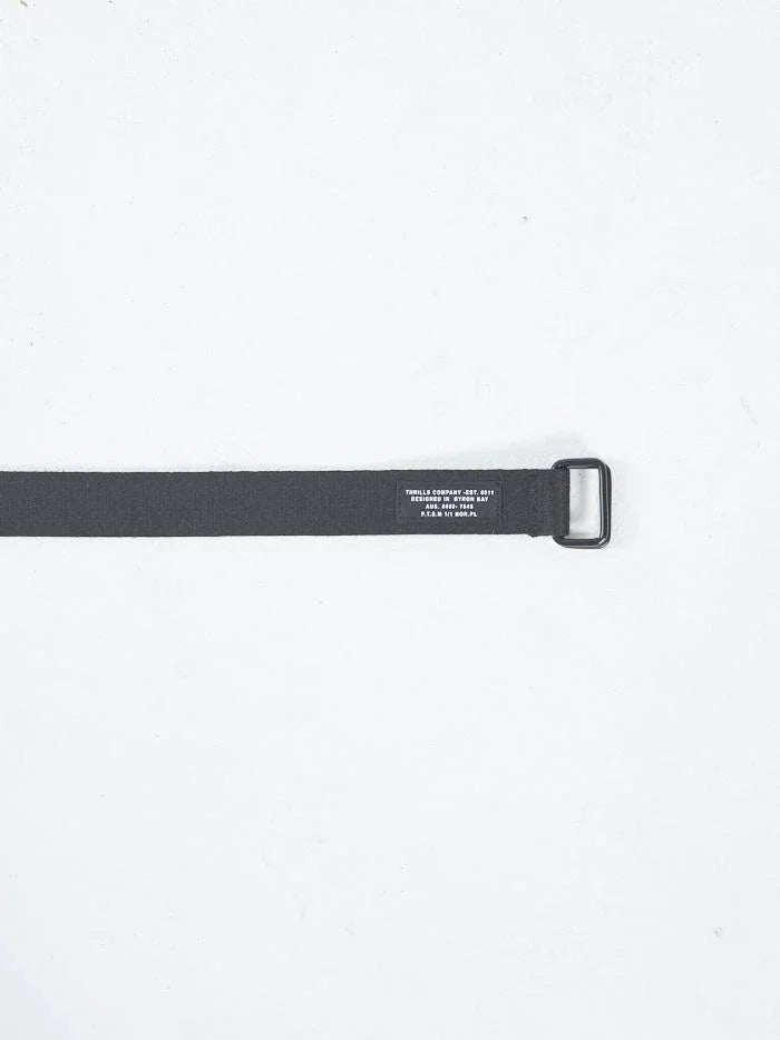 Military Belt - ThrillsTS21 - 1014B - Black - 1SZ