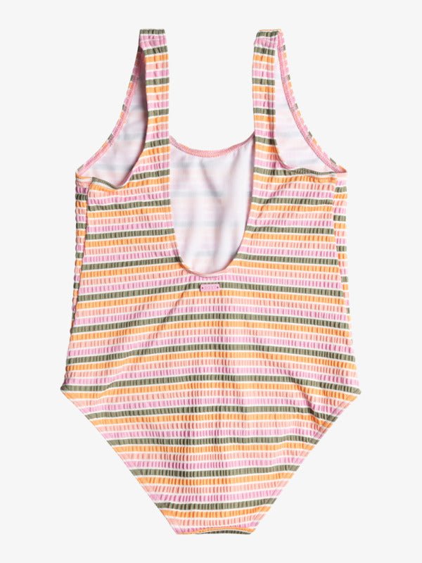 Mirage Stripe One Piece - Roxyergx103195 - xnmg - Papaya Mirage Stripe RG - 10