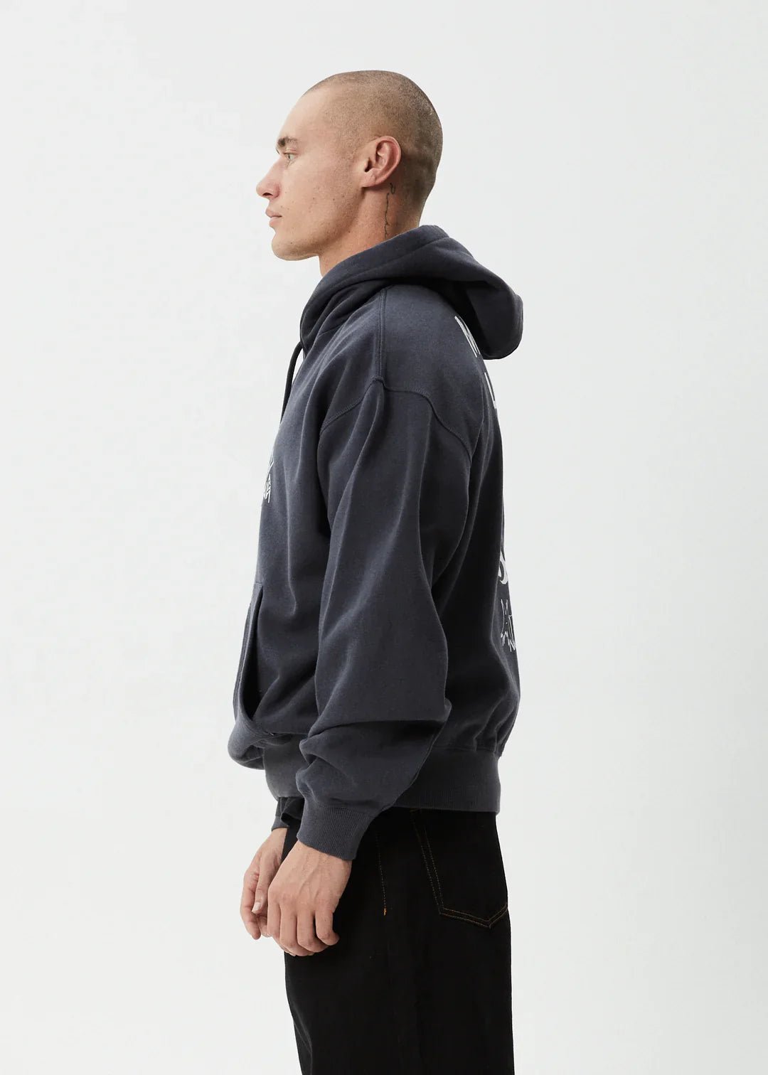 Moments Boxy Hoodie - AfendsM252508 - CHA - Charcoal - L