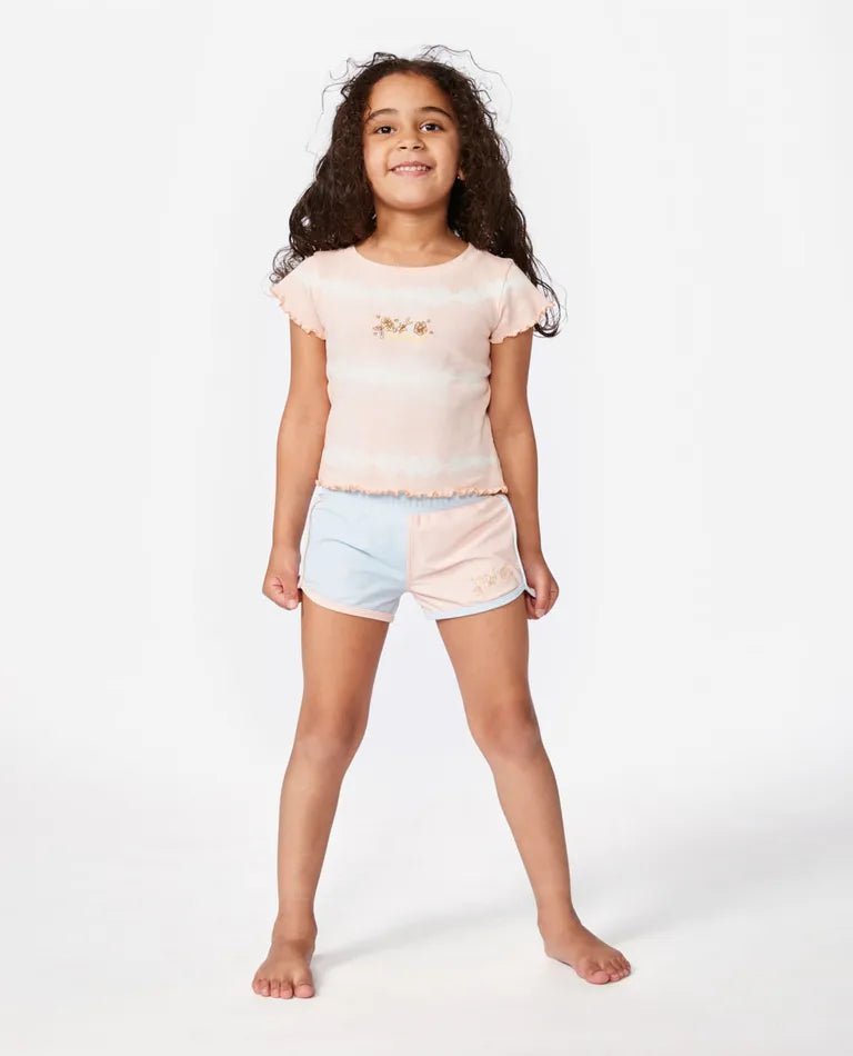 Moonflower Tie Dye Tee - Girl - Rip Curl011JTE - 0020 - Pink - 1to2