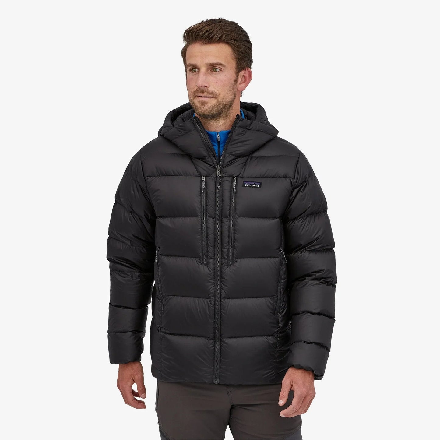 M's Fitz Roy Down Hoody - Patagonia85500 - BOB - Black - L
